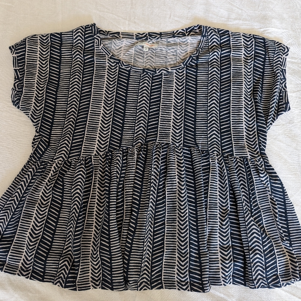 Natural by Known Supply Peplum Shirt